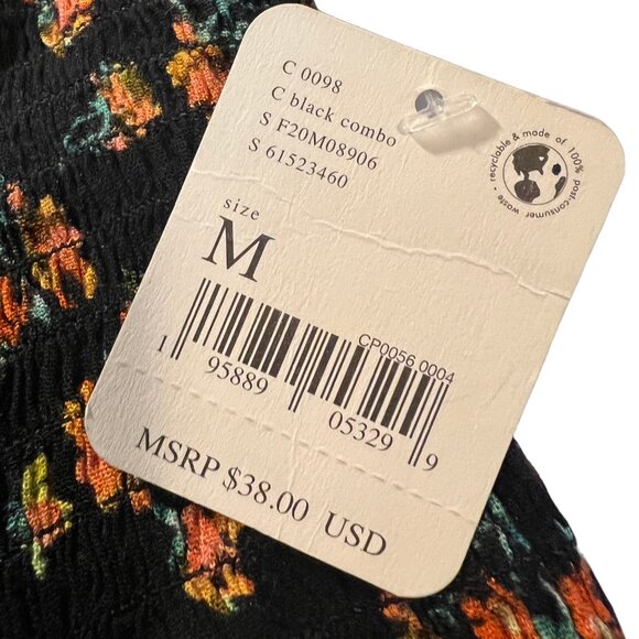 FREE PEOPLE BRAND NEW MAIA SMOCKED SHORTS M Medium - Picture 4 of 13